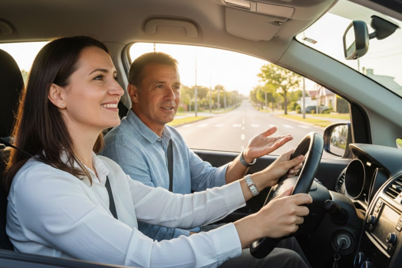 Superando o Medo de Dirigir com Aulas Práticas e Seguras